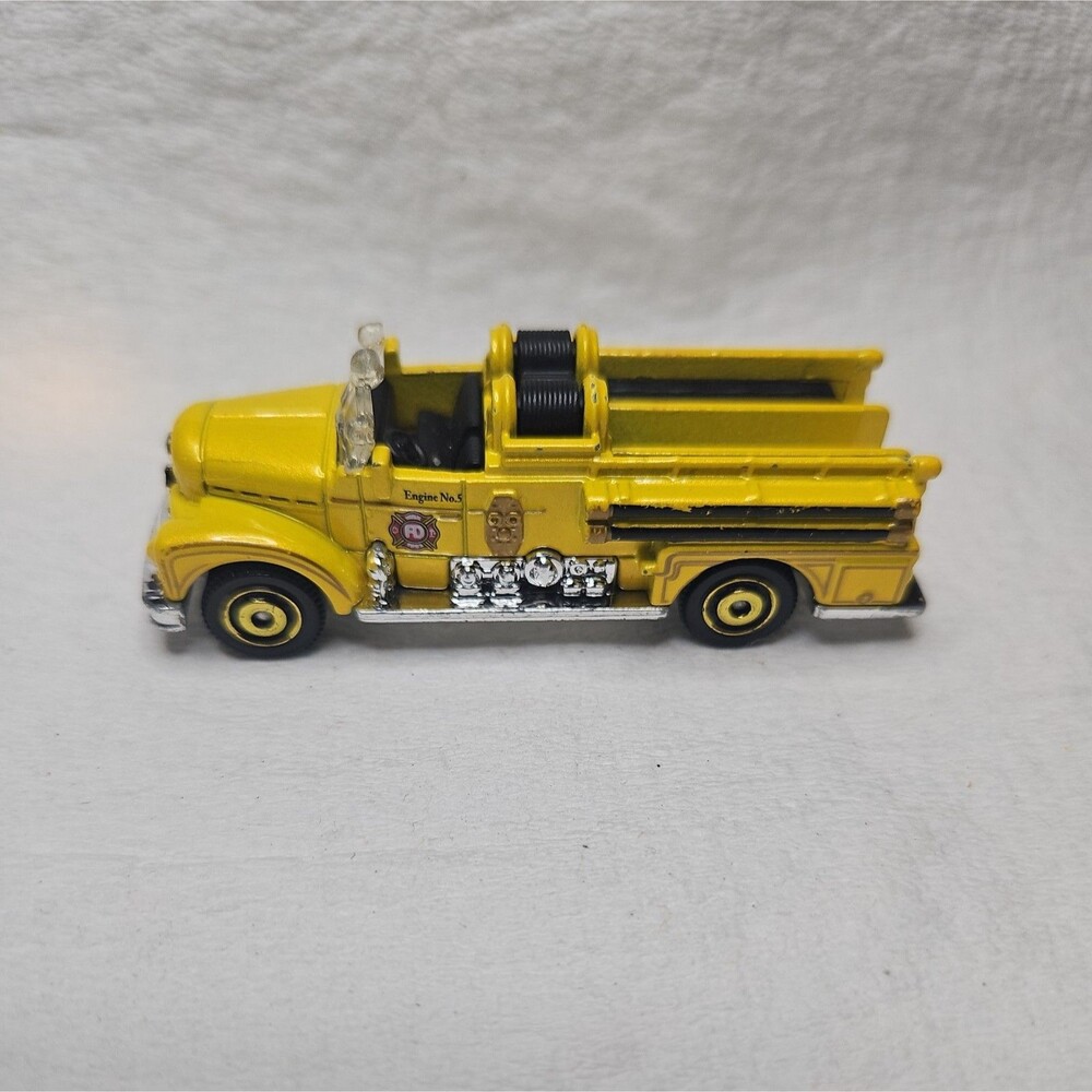 Matchbox Classic Seagrave Fire Engine Yellow Diecast Toy Fire Truck 2011